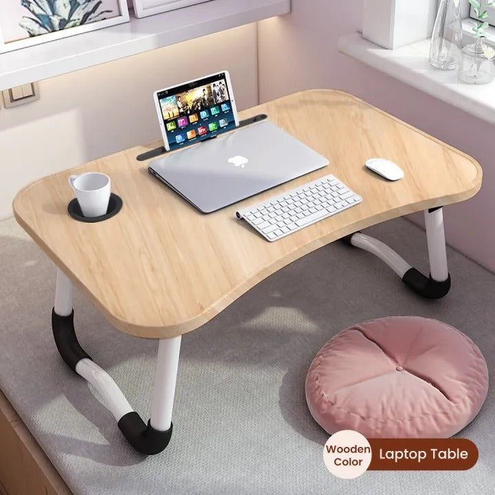 Folding Home Laptop Desk for Bed & Sofa ( FREE DELIVERY )