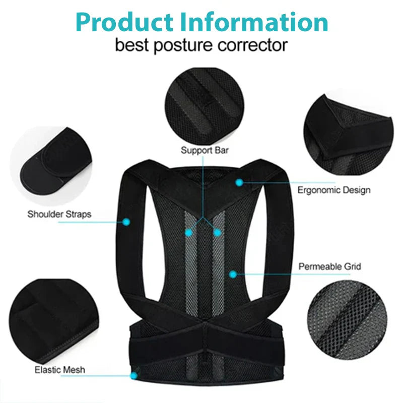 Posture corrector Belt, Back support belt, FlexFit belt