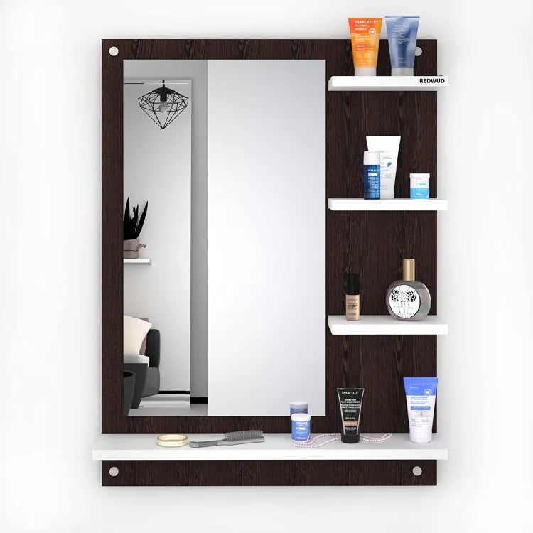 Wall Mounted Dressing Table Wall ( Mirror With Shelves ) Looto.pk Wall Mounted Dressing Table Wall ( Mirror With Shelves ) Looto.pk