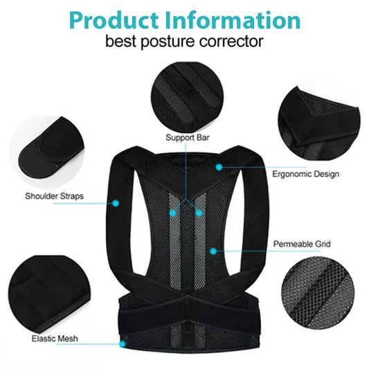 Posture corrector Belt, Back support belt, FlexFit belt
